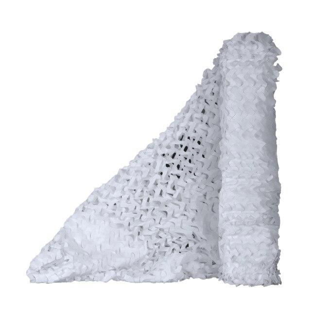 Red de camuflaje blanca