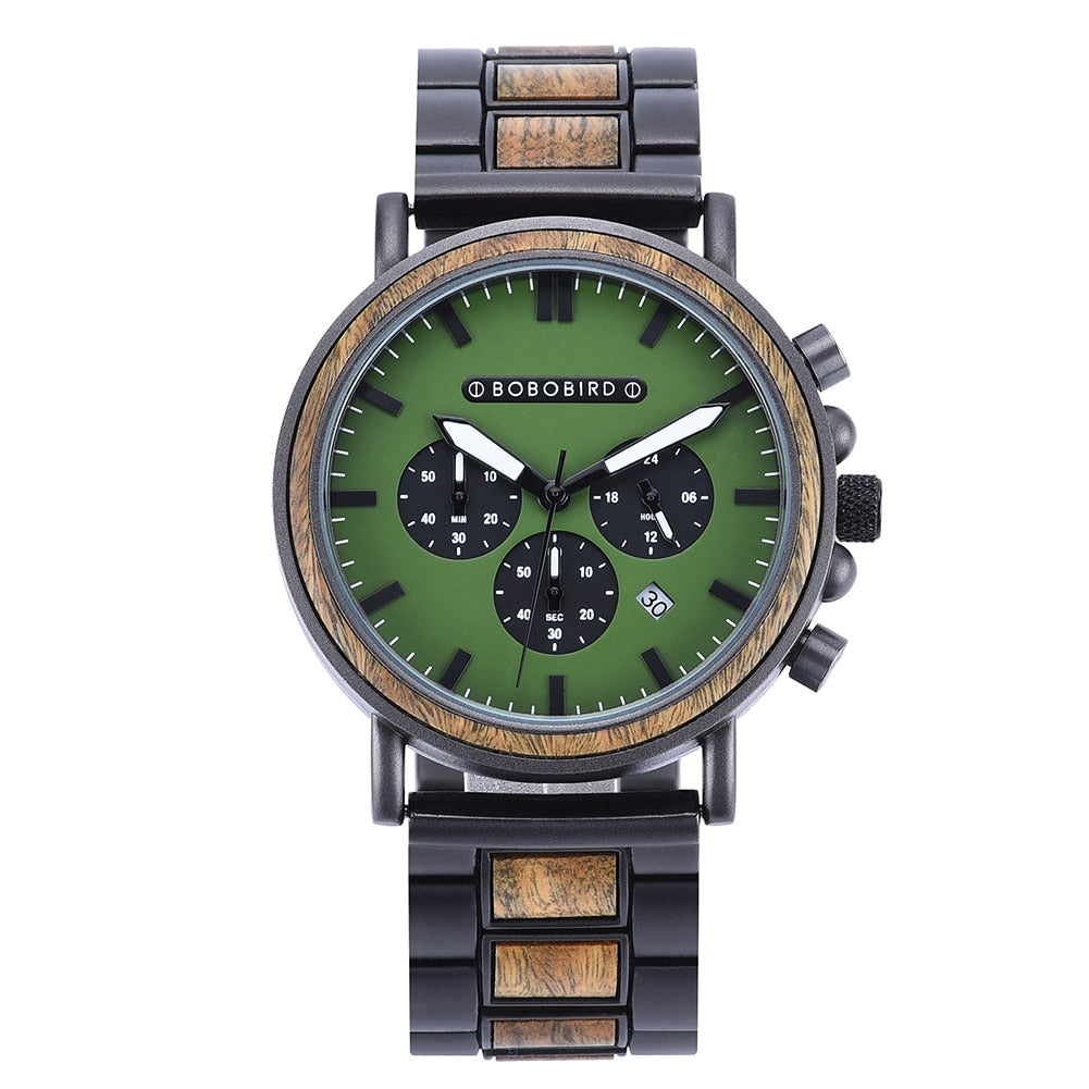 Reloj verde militar mujer