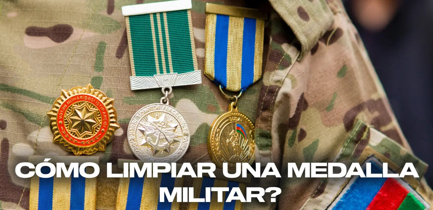 cómo-limpiar-medalla-militar