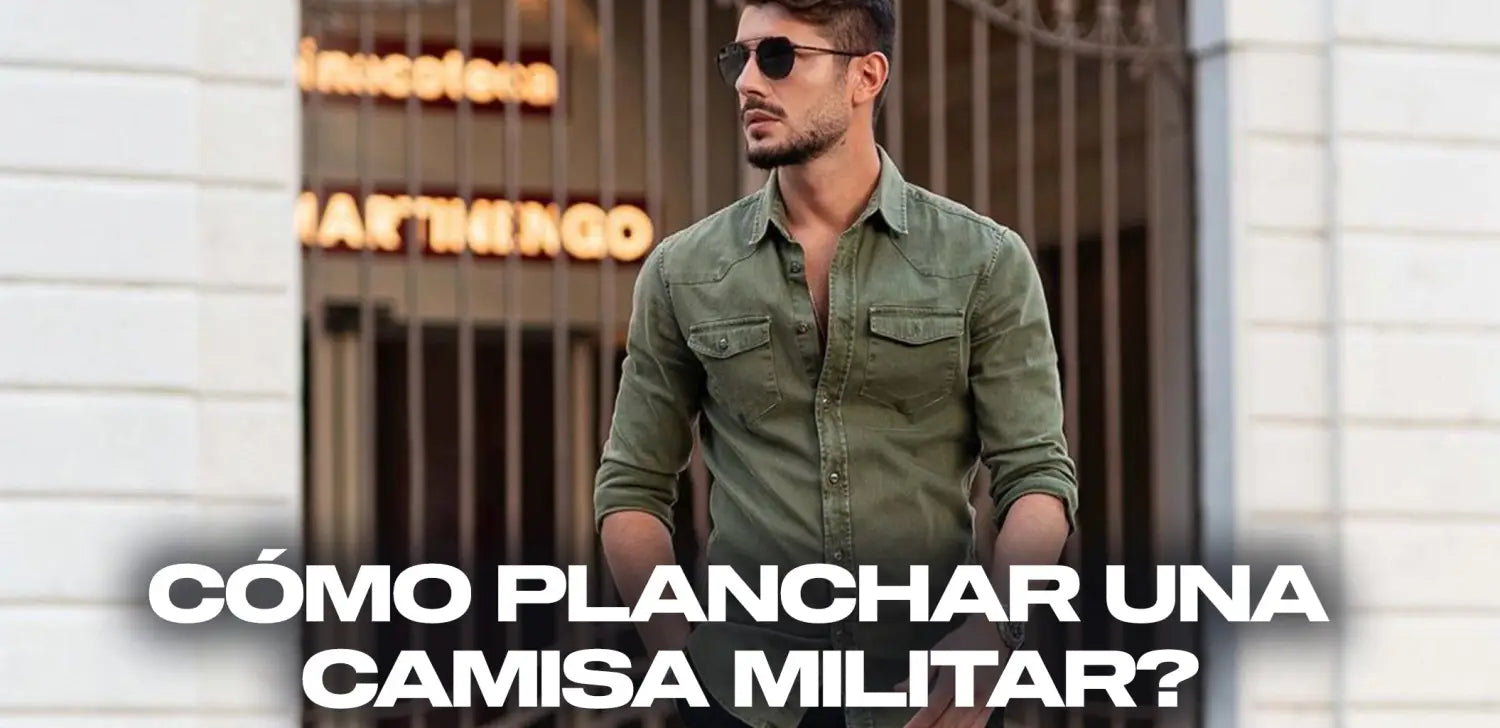 cómo-planchar-camisa-militar