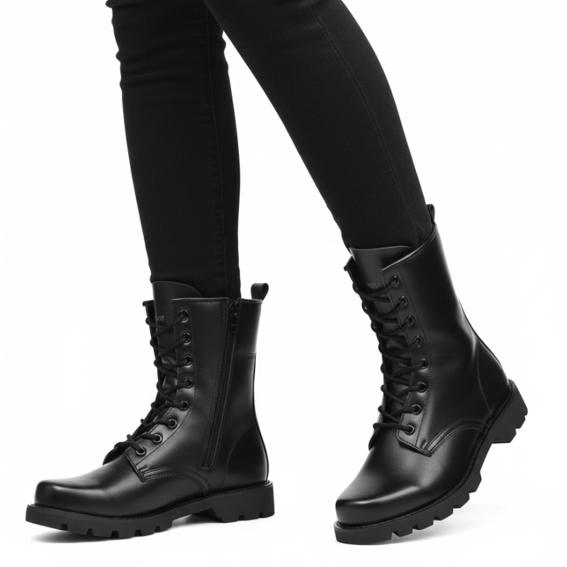 Botas Militares de Cuero