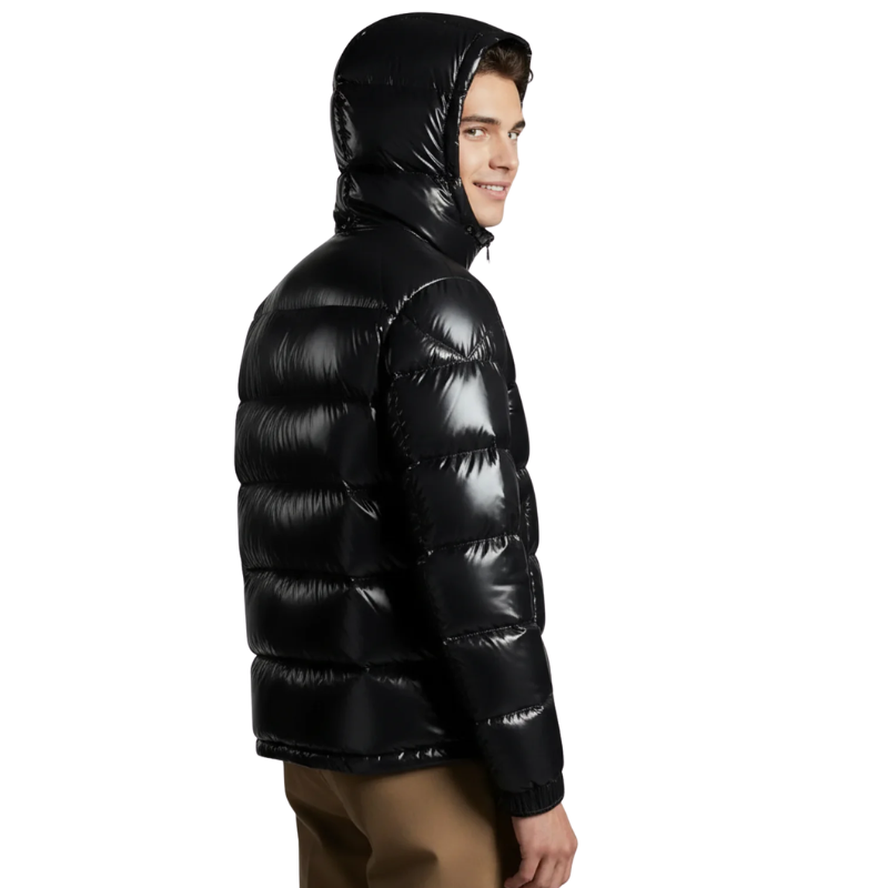 Chaqueta Plumas Brillante Hombre
