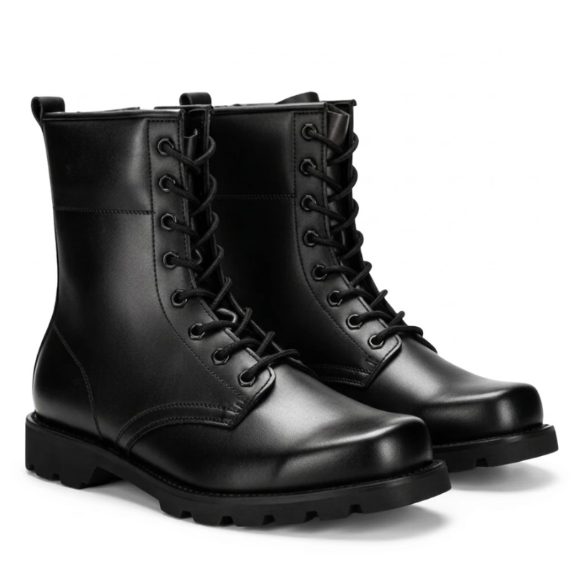 Botas Militares de Cuero