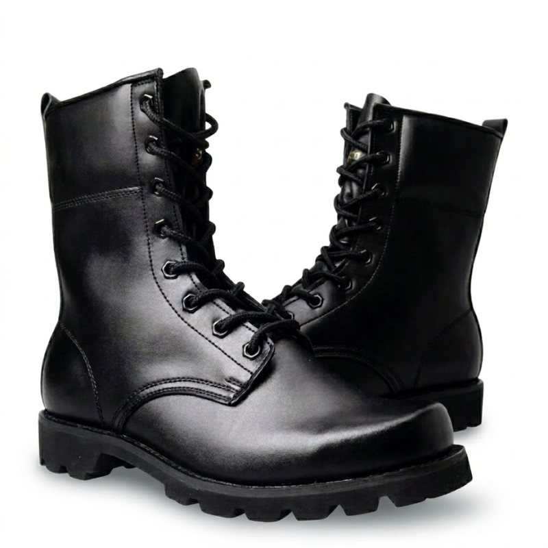 Botas Militares de Cuero