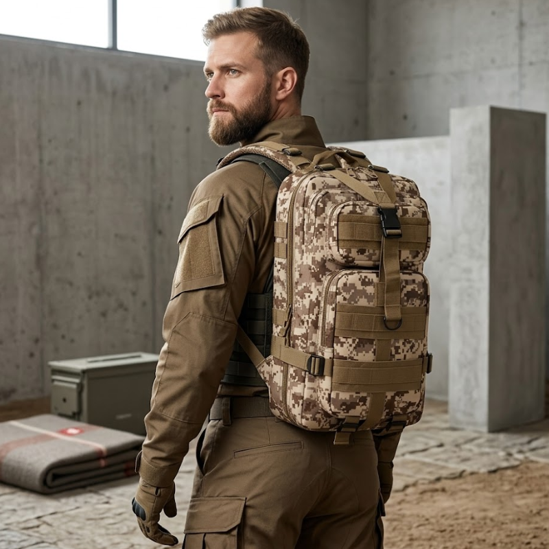Mochila Tactica Sistema Molle