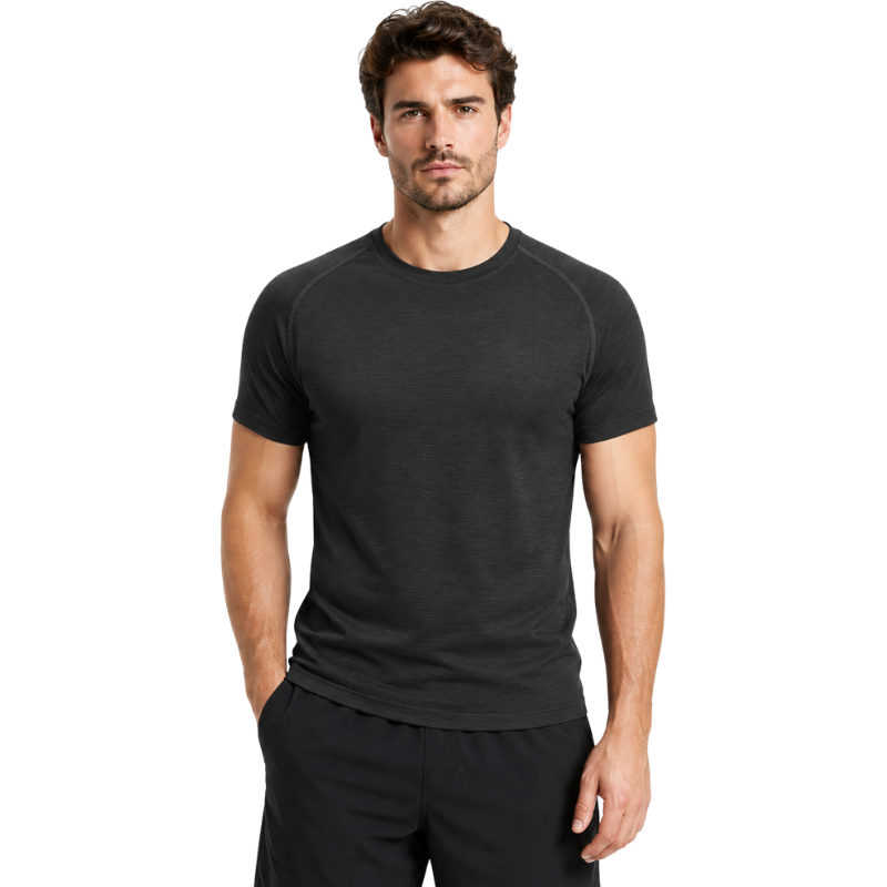 Camiseta montaña mezcla lana merino