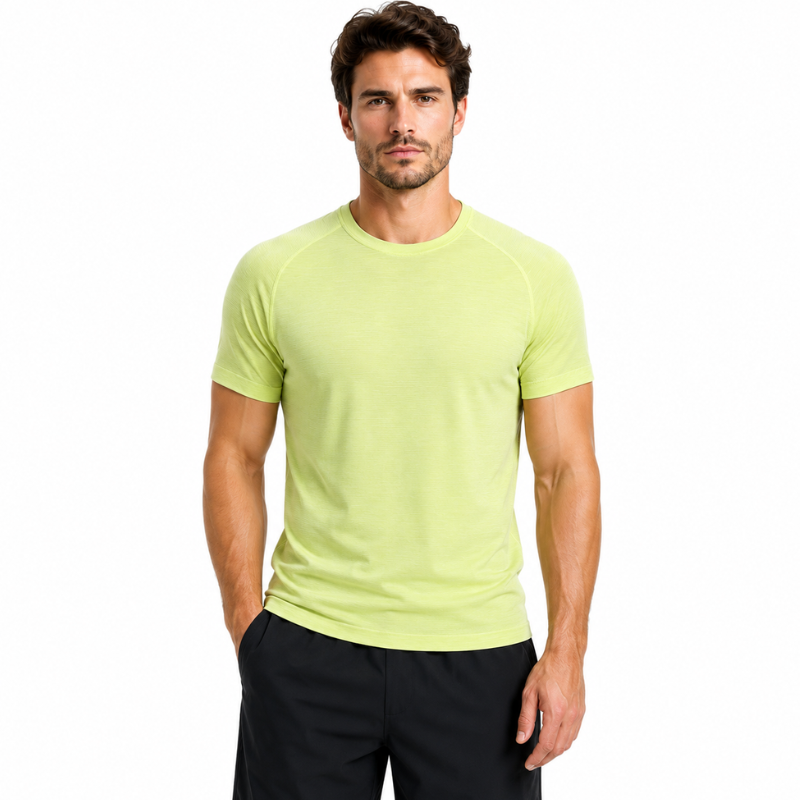 Camiseta montaña mezcla lana merino