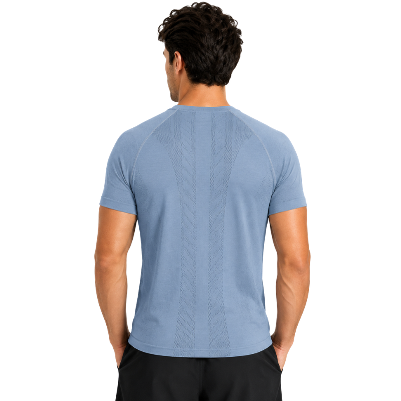 Camiseta montaña mezcla lana merino