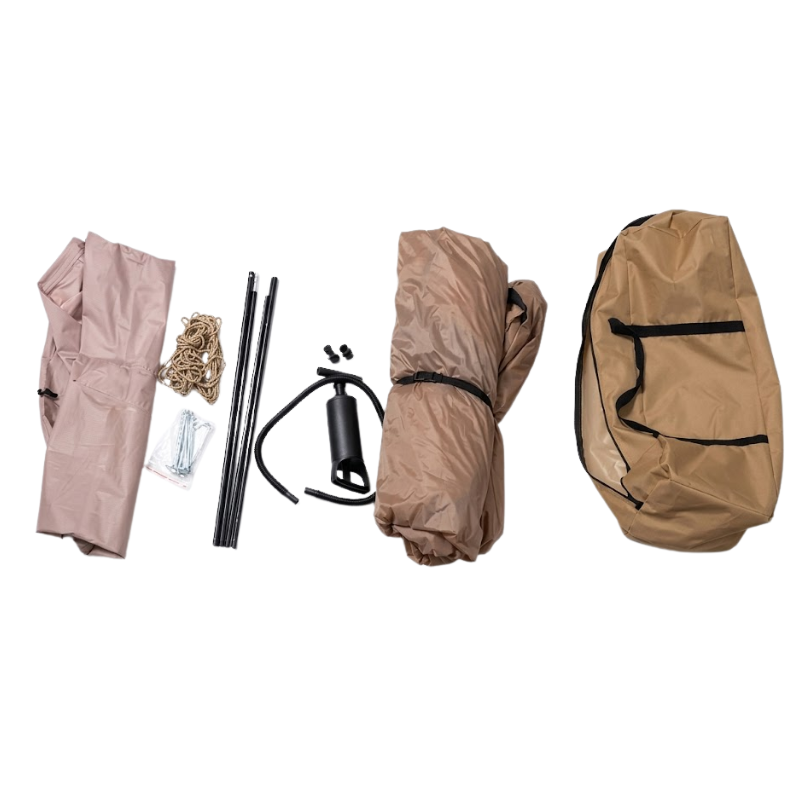 Tienda de campaña hinchable con mosquitera