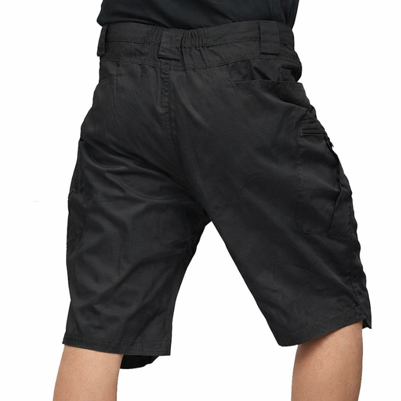 Pantalones Cargo Cortos Negros
