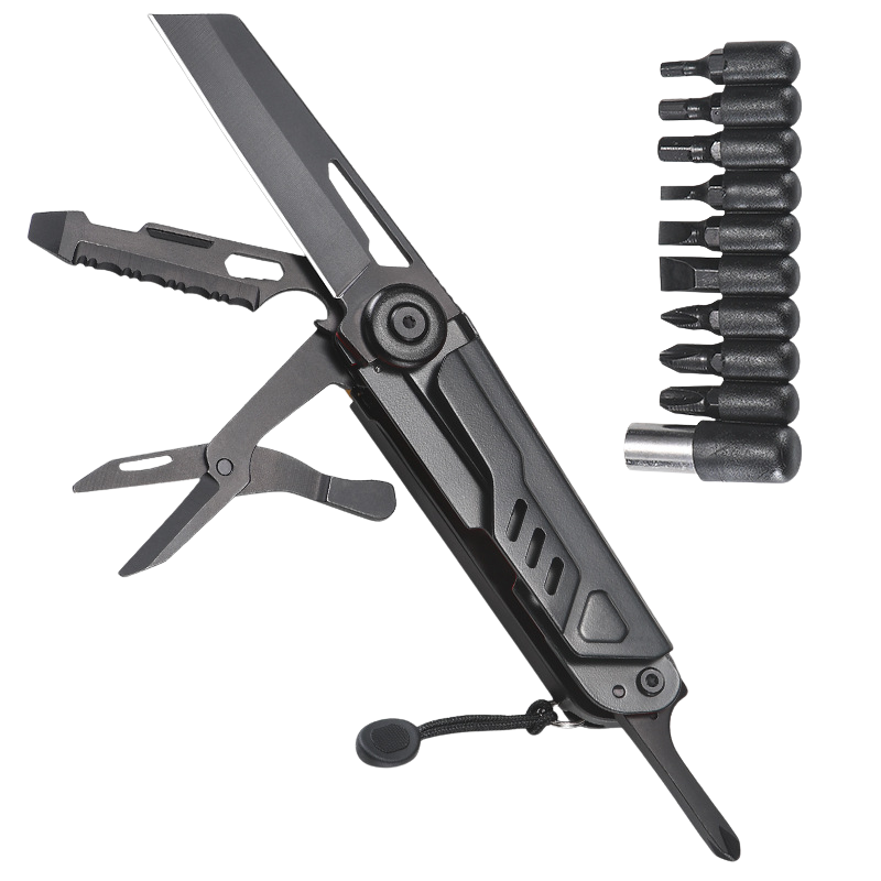 Navaja multiusos con pedernal