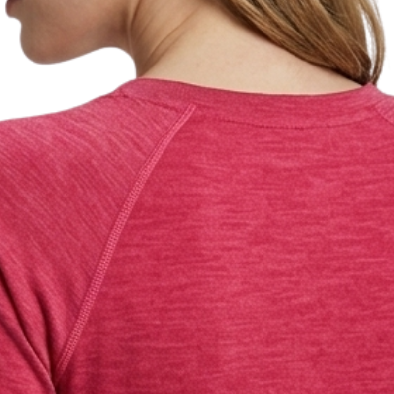 Camiseta manga larga lana merino mujer