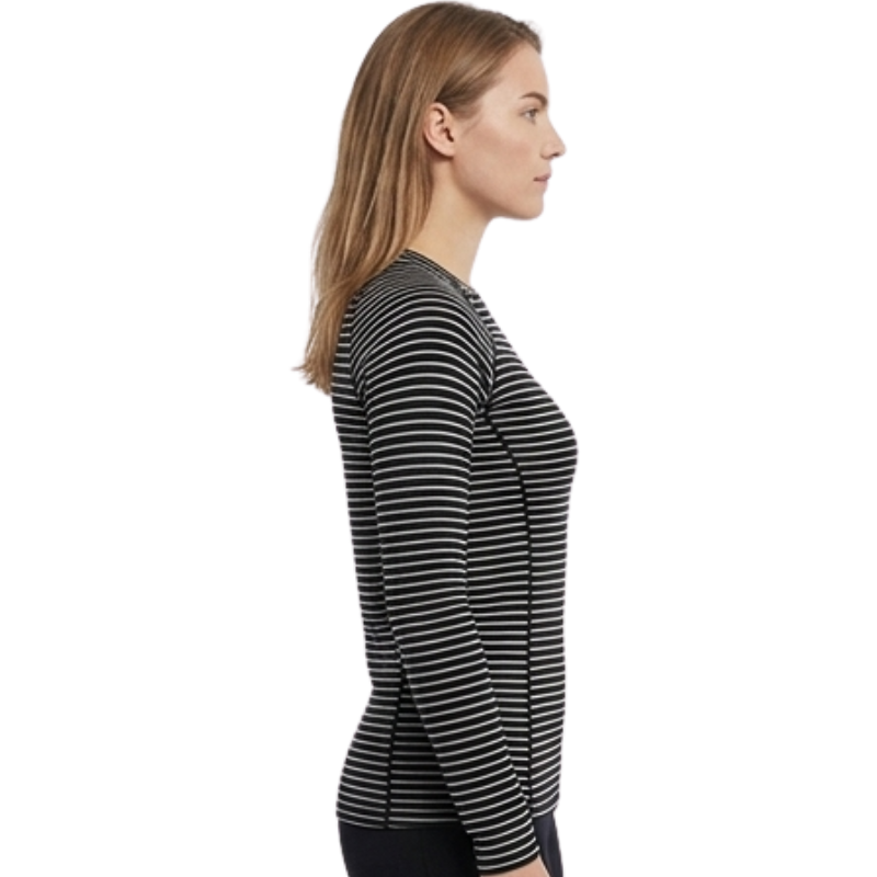 Camiseta manga larga lana merino mujer