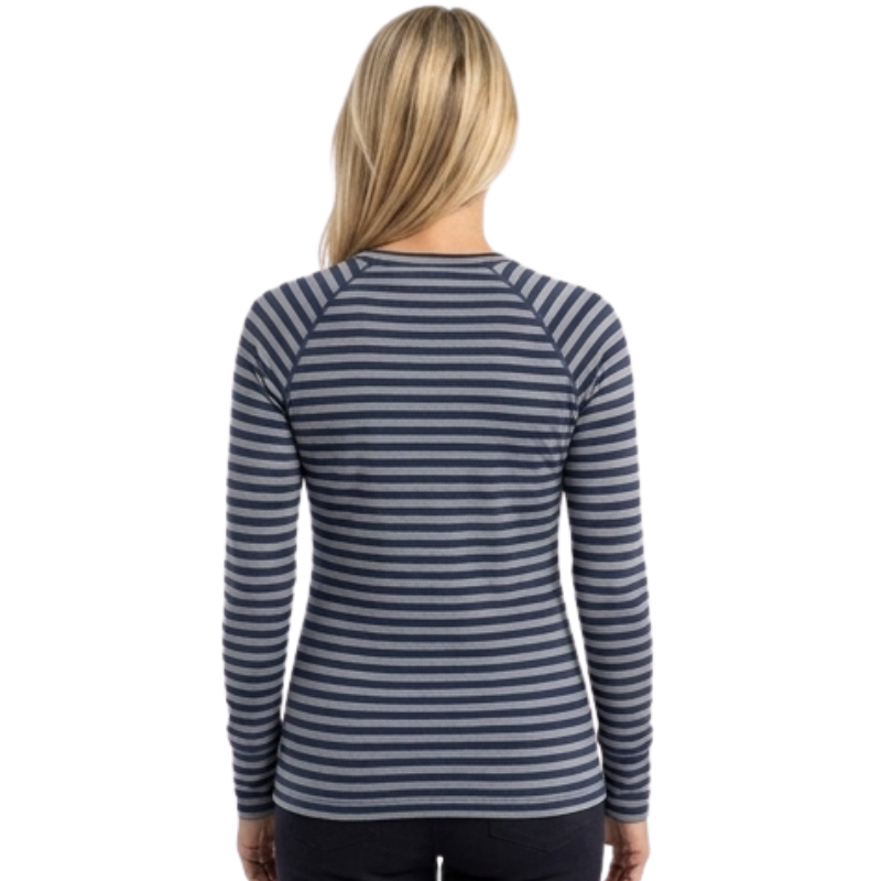 Camiseta manga larga lana merino mujer