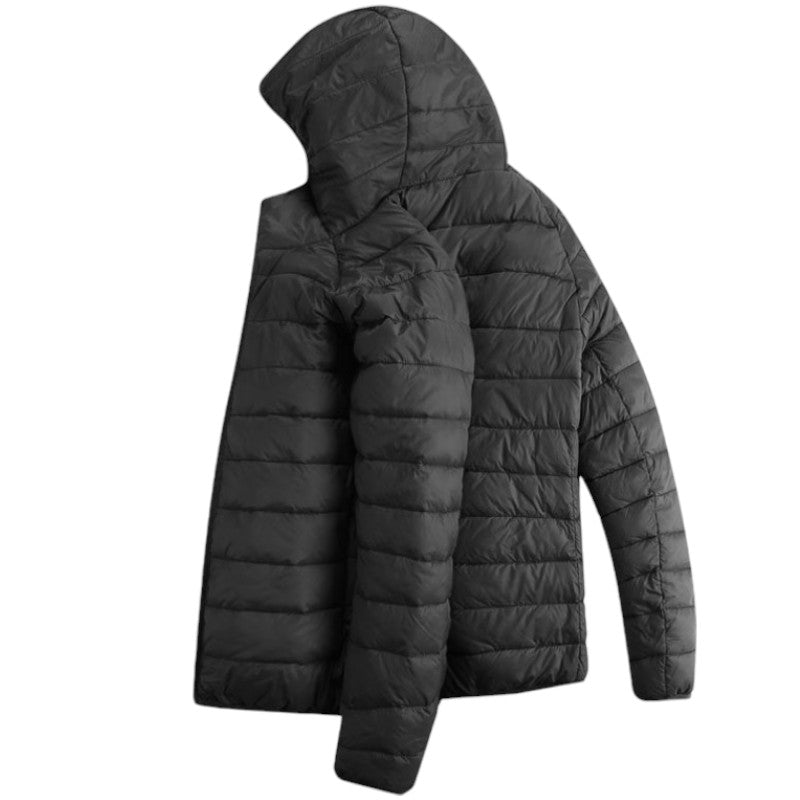 Chaqueta plumas hombre ligera