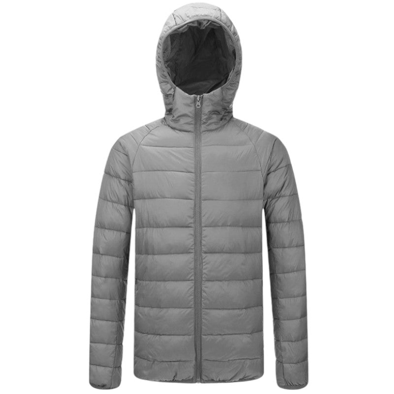 Chaqueta plumas hombre ligera