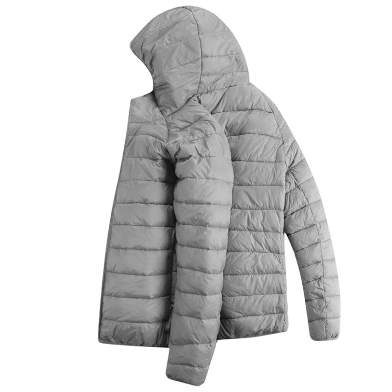 Chaqueta plumas hombre ligera