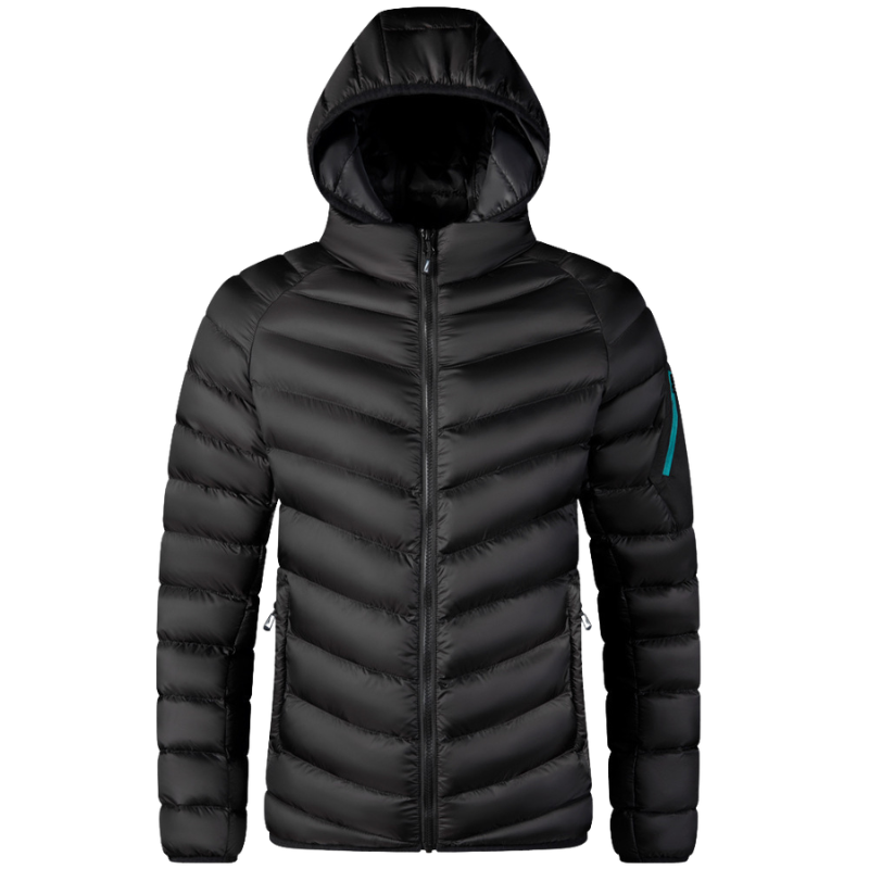 Chaqueta hombre plumas montaña