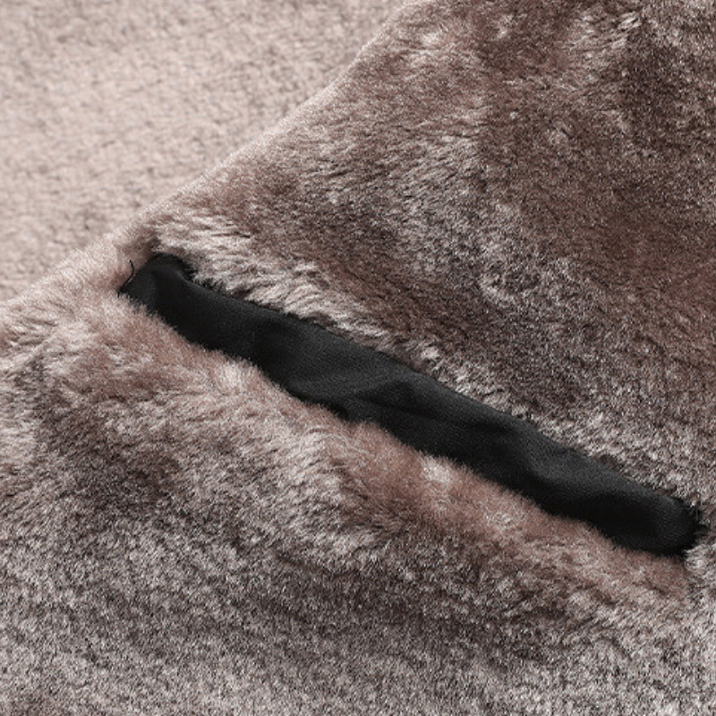 Chaqueta plumas hombre forrada pelo