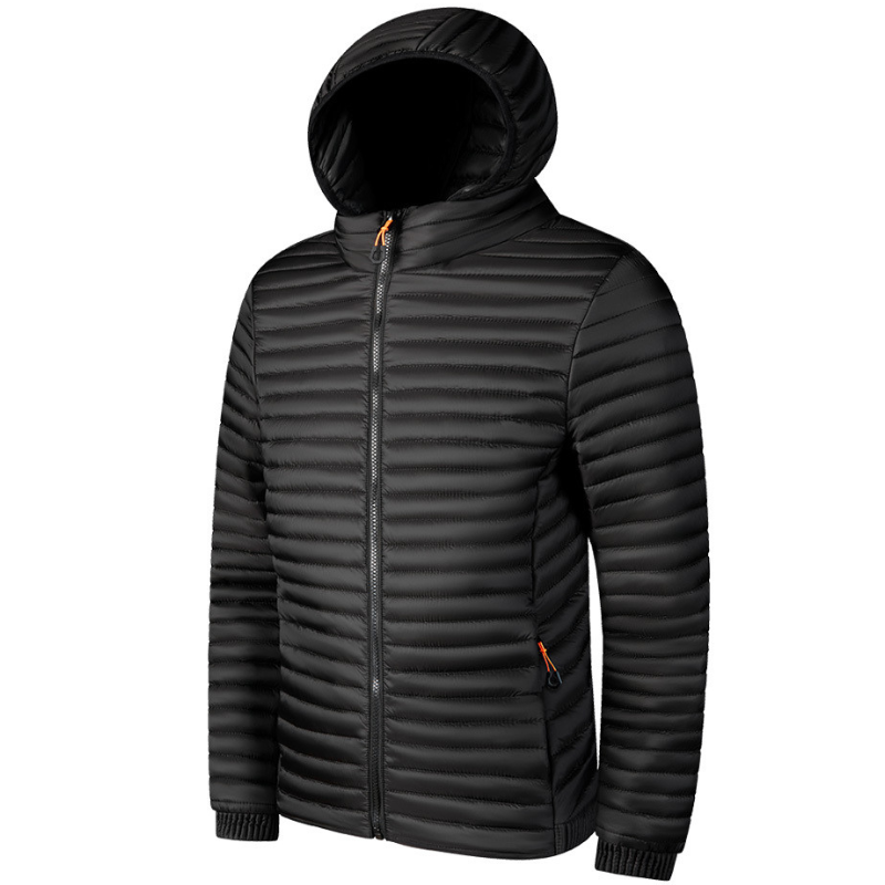 Chaqueta abrigada plumas hombre