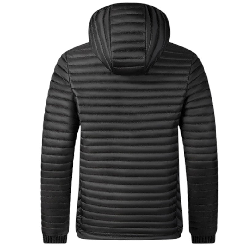 Chaqueta abrigada plumas hombre