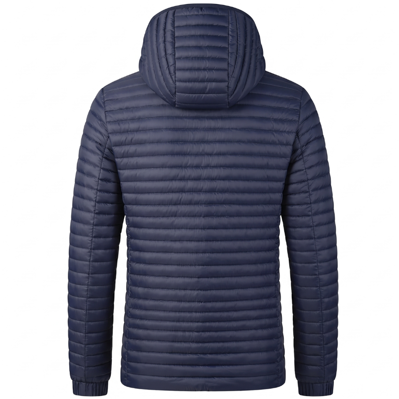Chaqueta abrigada plumas hombre