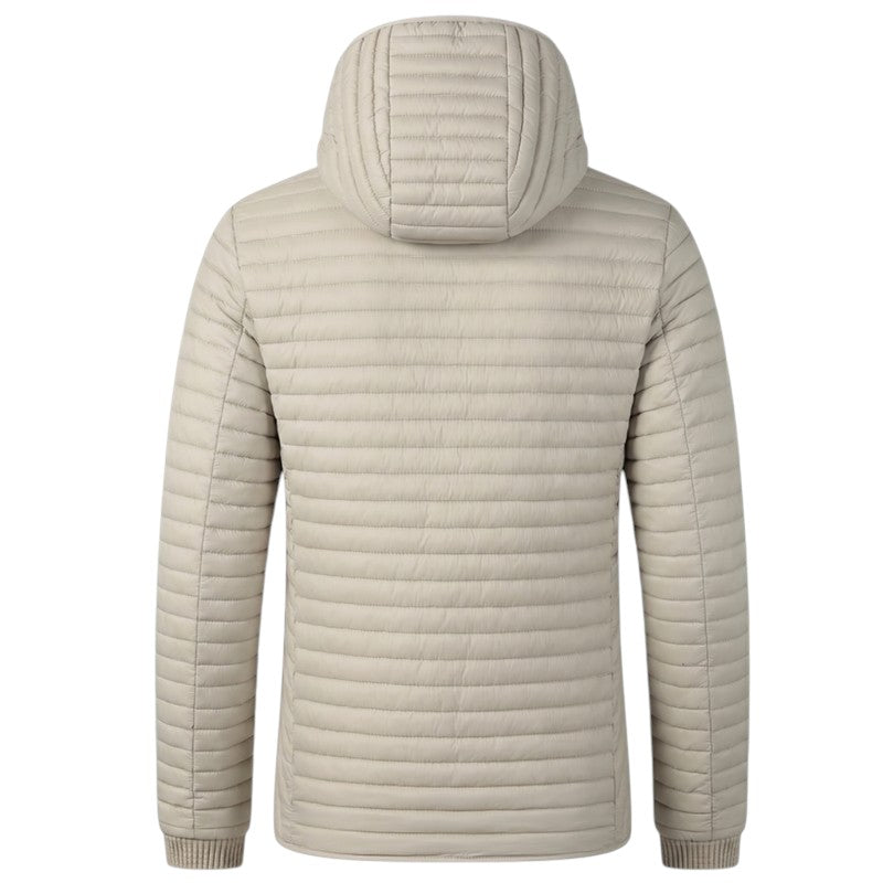 Chaqueta abrigada plumas hombre