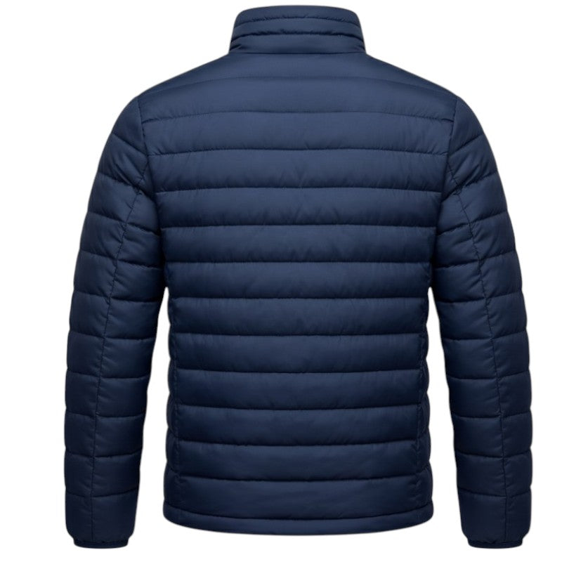 Chaqueta plumas hombre sin capucha