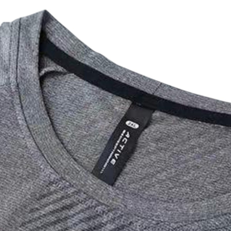Camiseta trail running gris