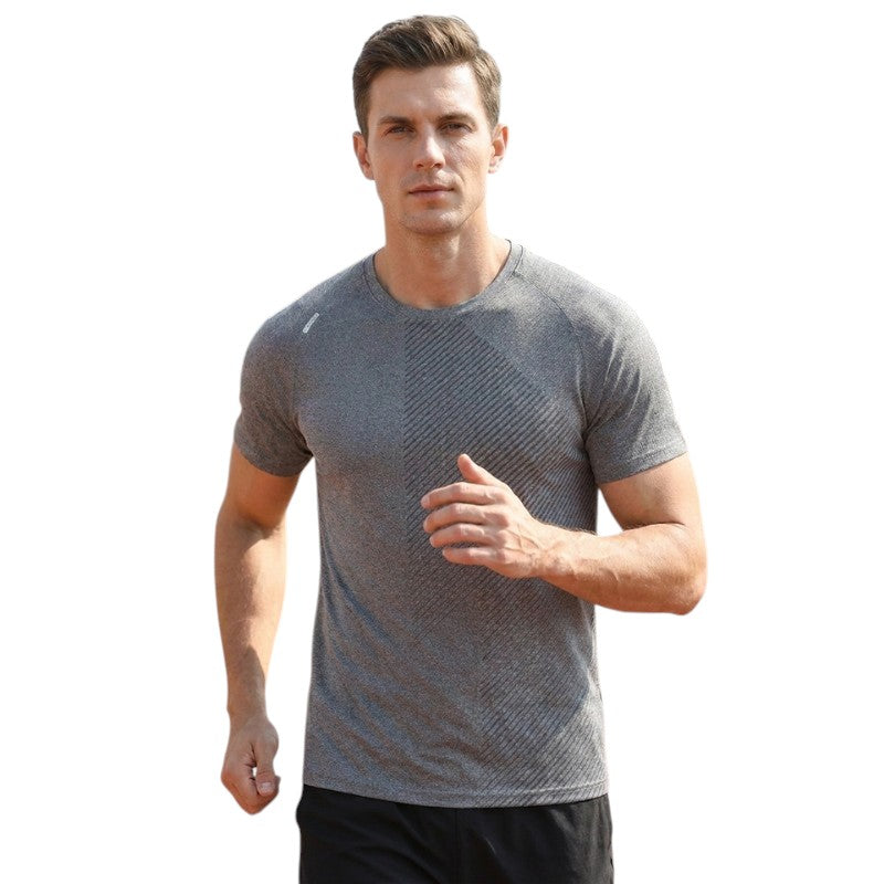 Camiseta trail running gris