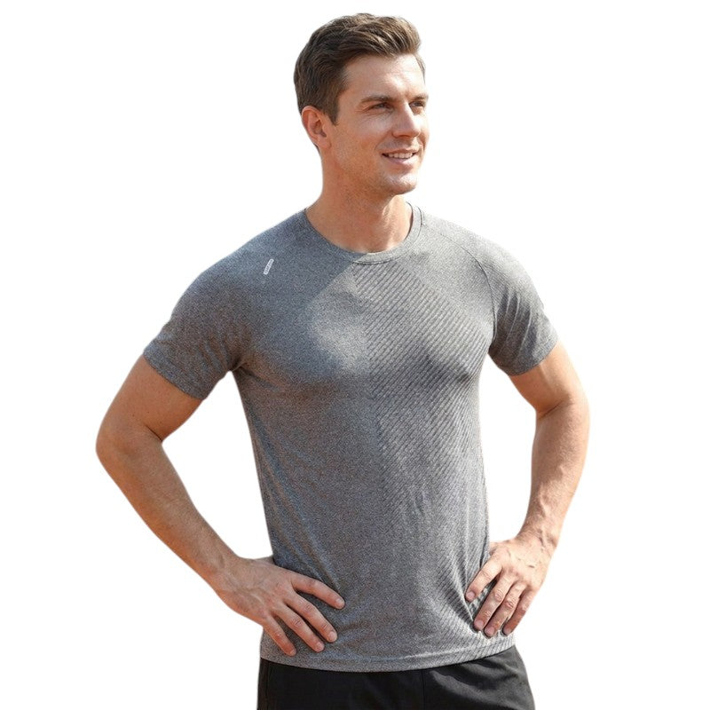 Camiseta trail running gris