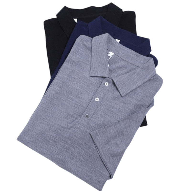Camisetas polo lana merino