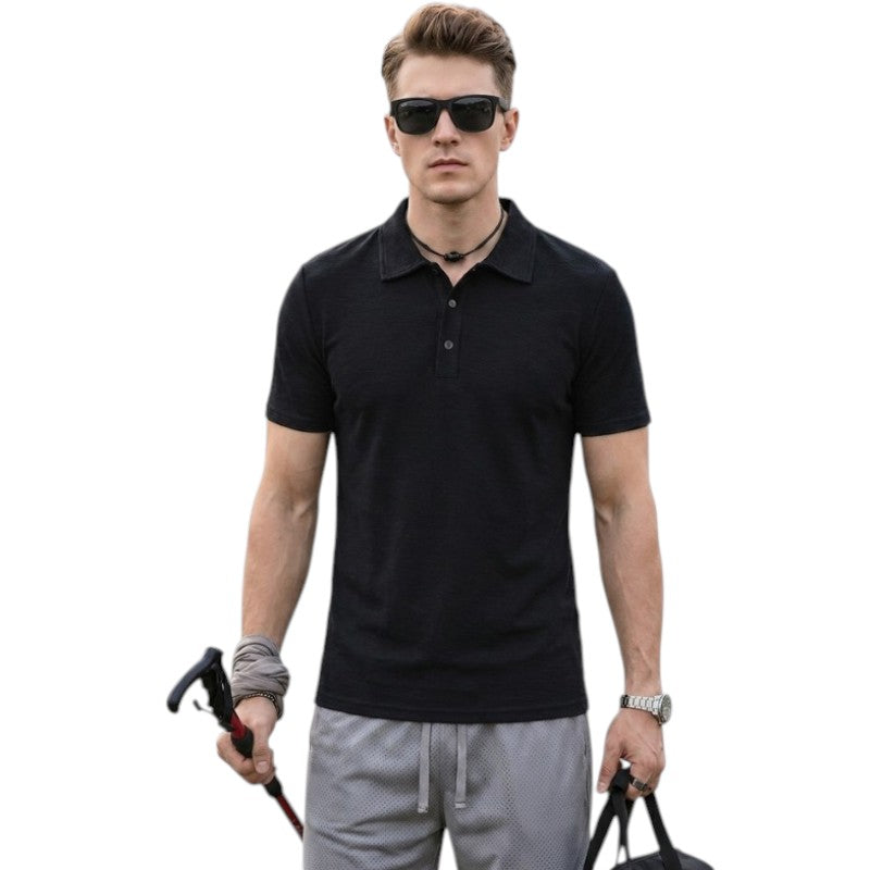 Camisetas polo lana merino