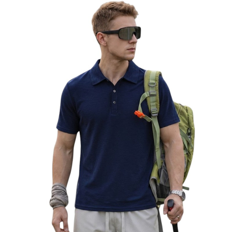 Camisetas polo lana merino