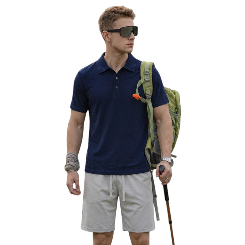 Camisetas polo lana merino