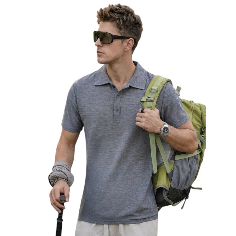 Camisetas polo lana merino