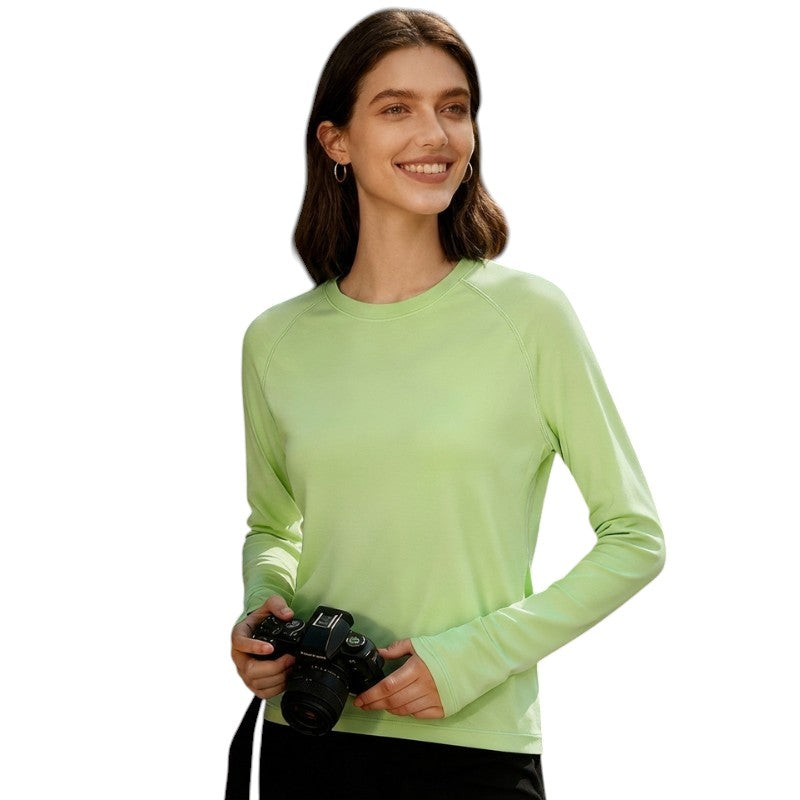 Camiseta manga larga lana merino
