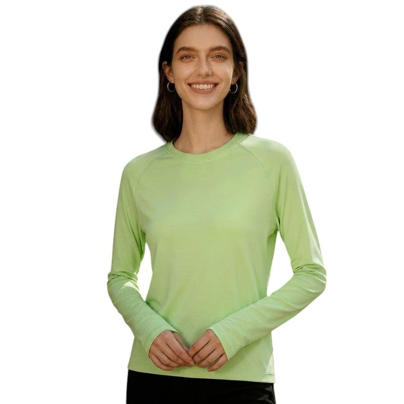 Camiseta manga larga lana merino