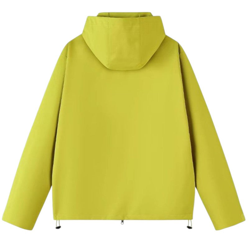 Chaqueta impermeable con capucha mujer