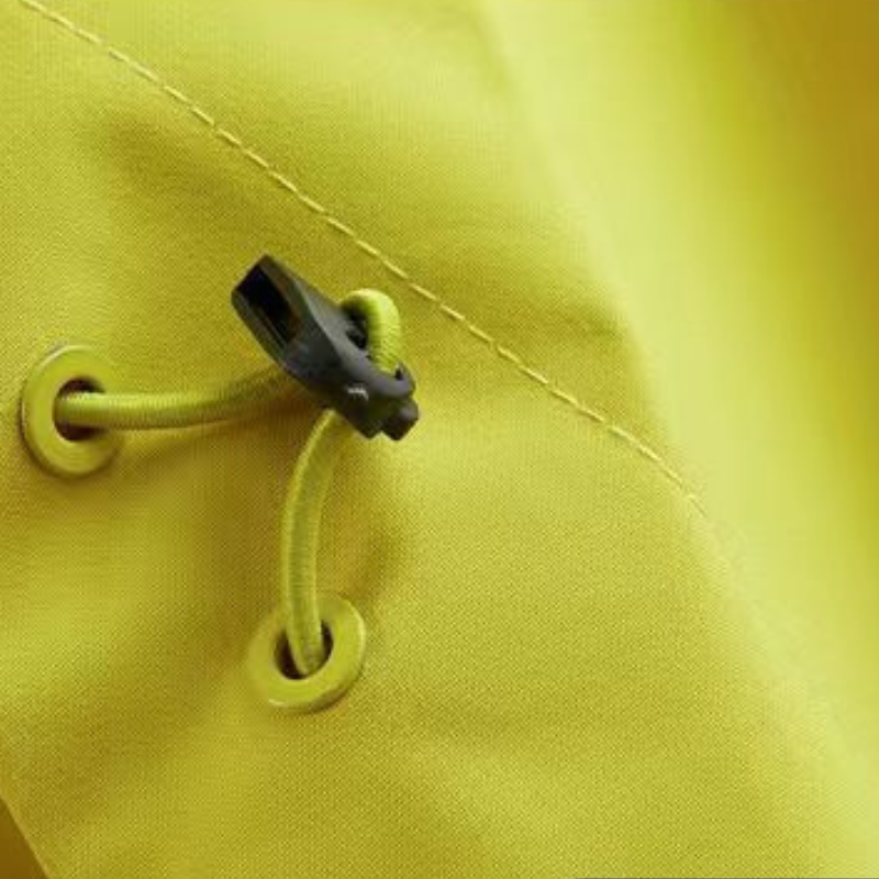 Chaqueta impermeable con capucha mujer