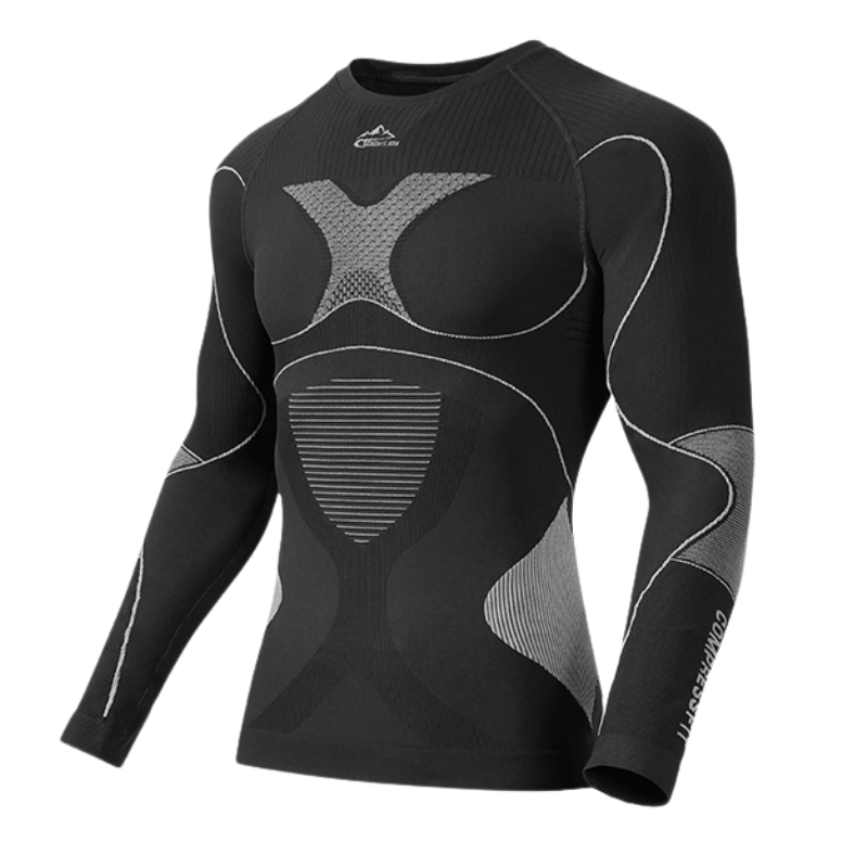 Camiseta termica motociclista