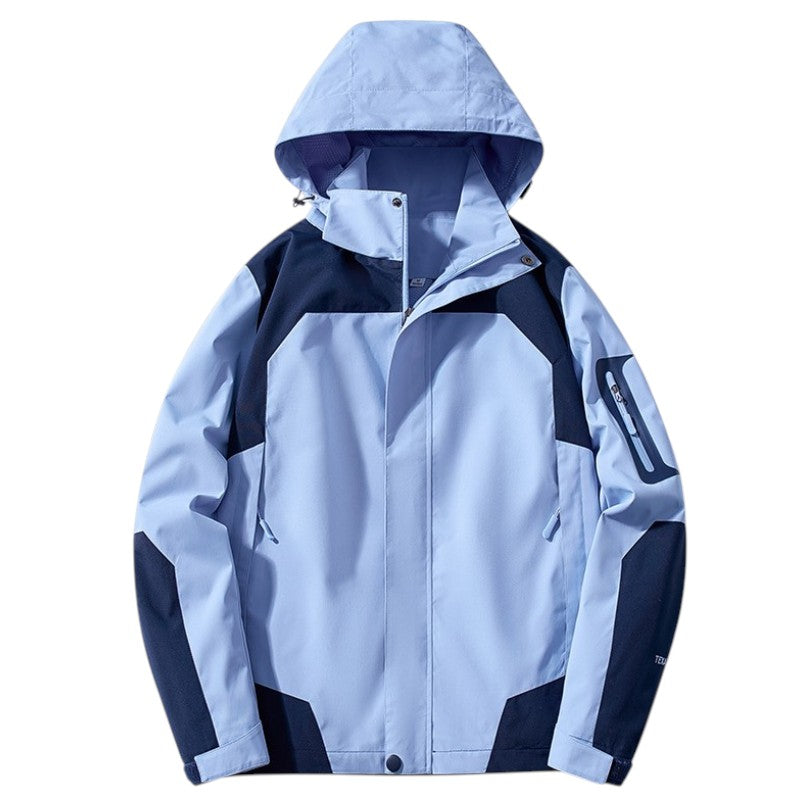 Chaqueta impermeable cortavientos mujer