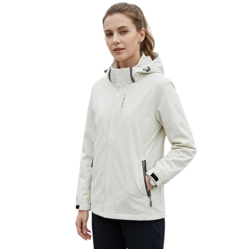 Chaqueta ligera impermeable mujer