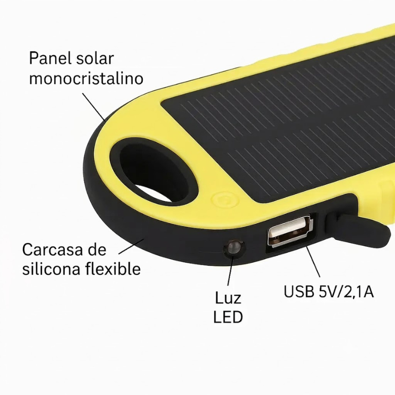 Power Bank Solar 5000mah