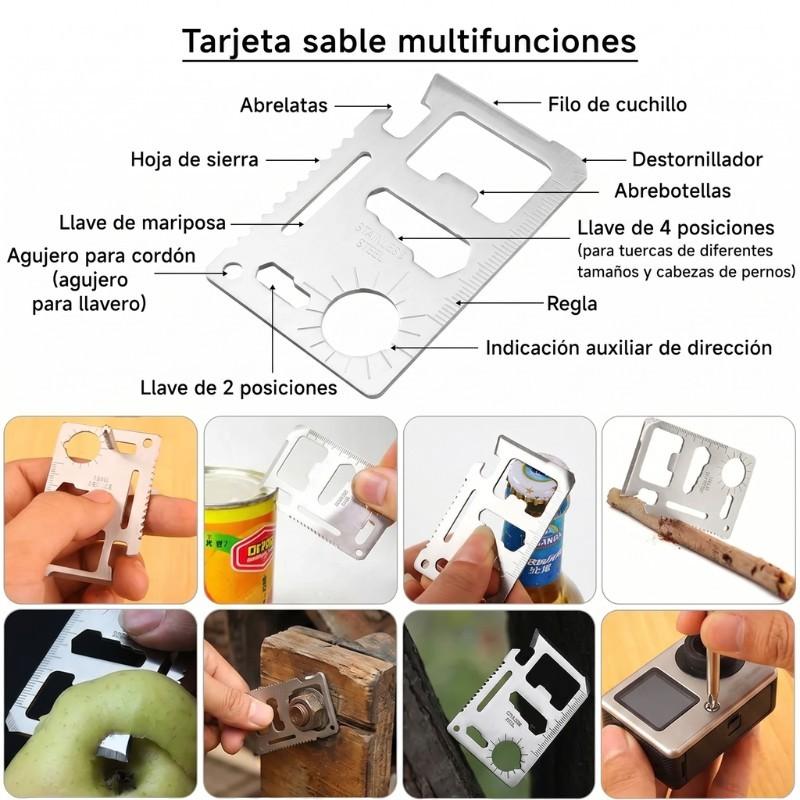 Kit de Supervivencia Portatil