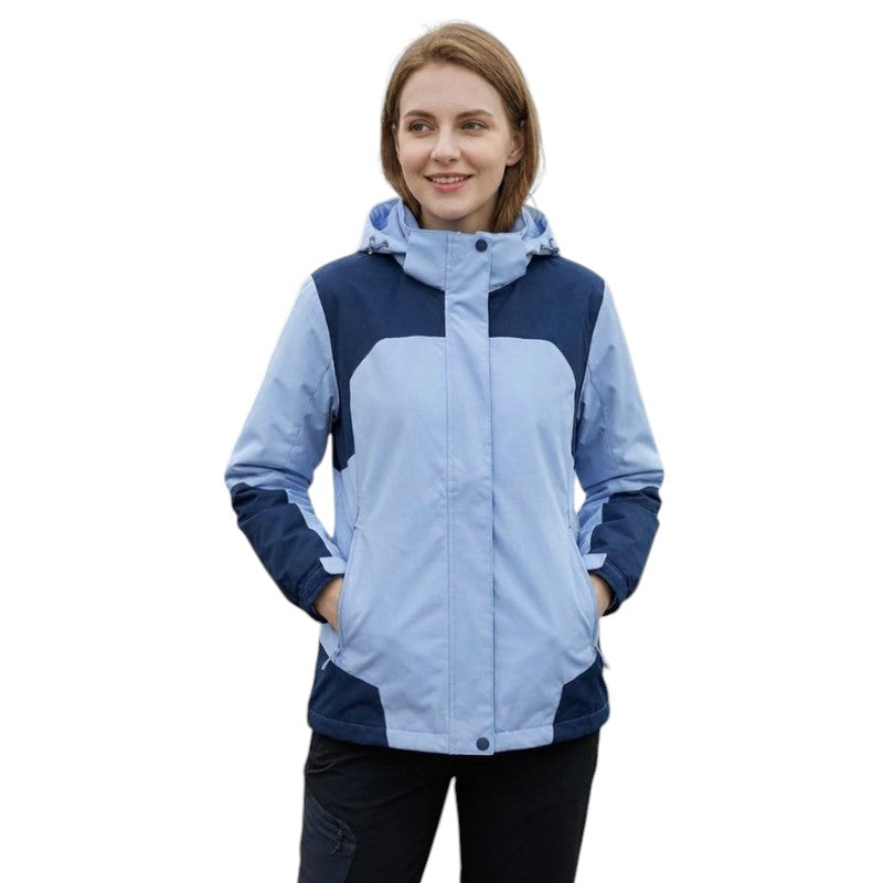 Chaqueta impermeable cortavientos mujer