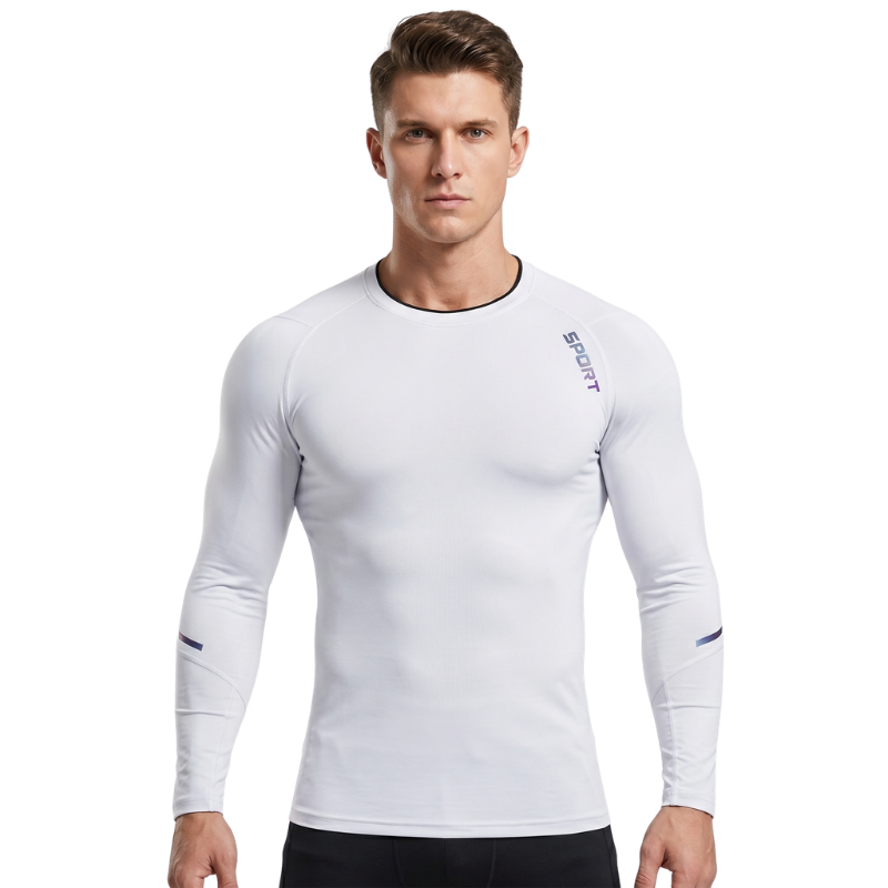 Camiseta termica blanca