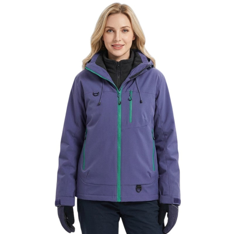 Chaqueta impermeable 3 en 1 mujer