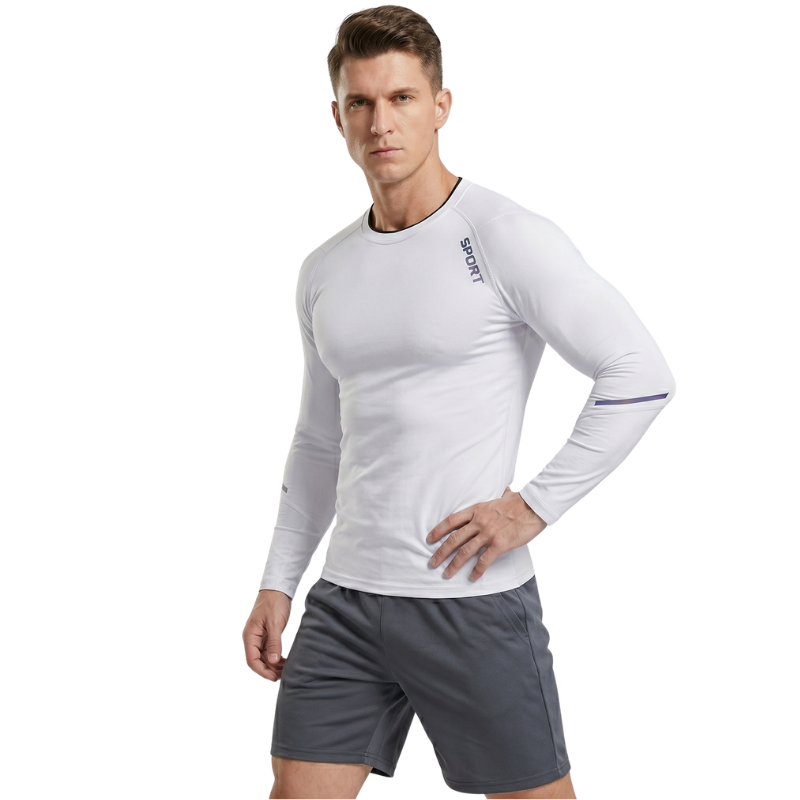 Camiseta termica blanca