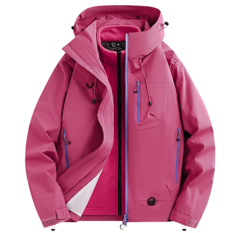 Chaqueta impermeable 3 en 1 mujer